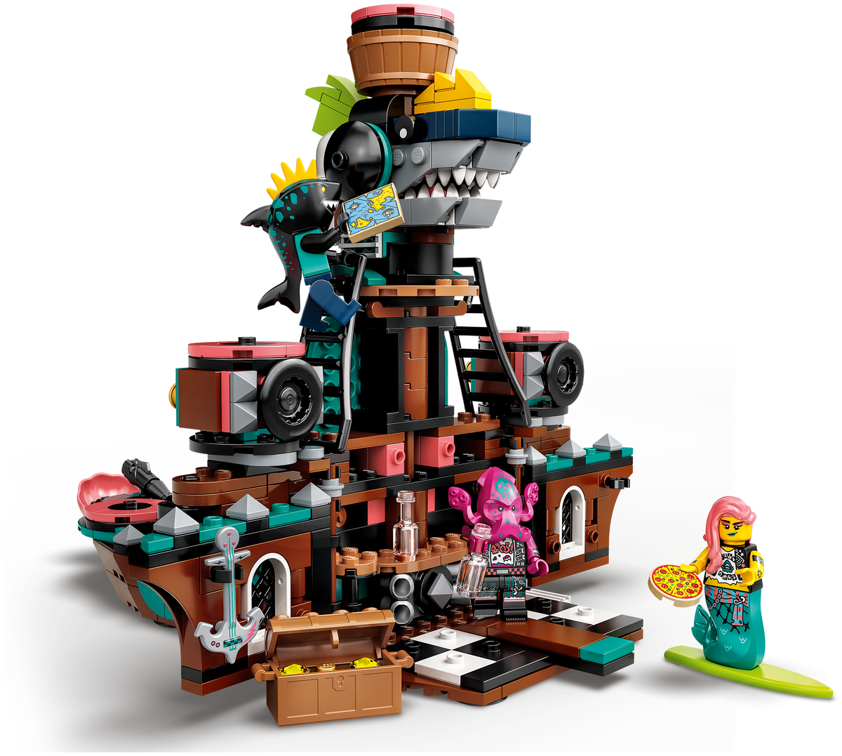 Купить Конструктор LEGO 43114 VIDIYO Корабль Пирата Панка