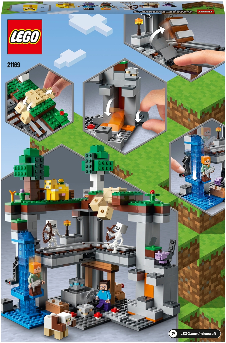 Фото Конструктор LEGO 21169 Minecraft Первое приключение