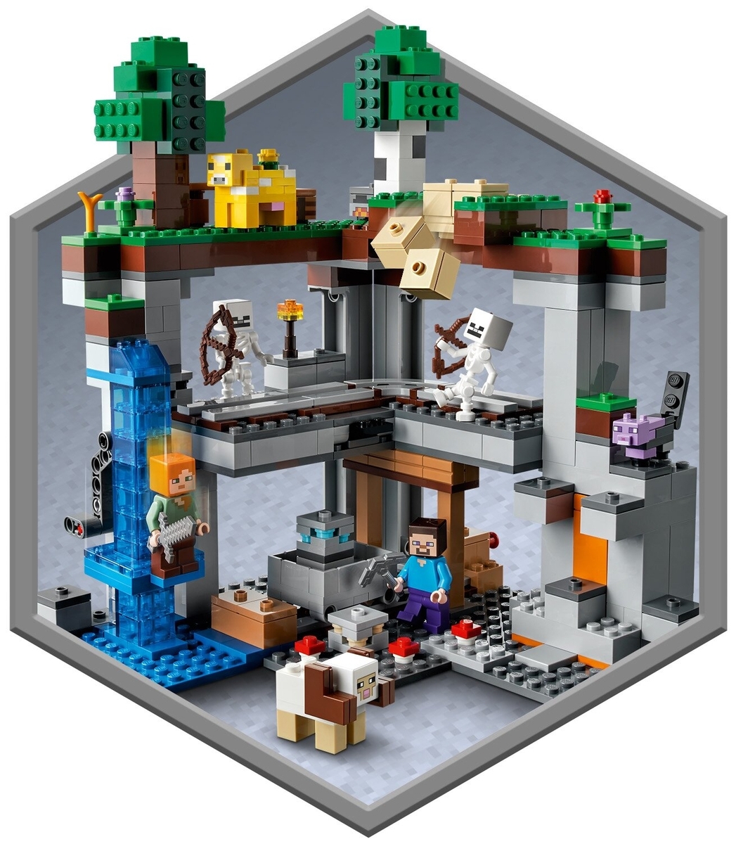 Конструктор LEGO 21169 Minecraft Первое приключение заказать