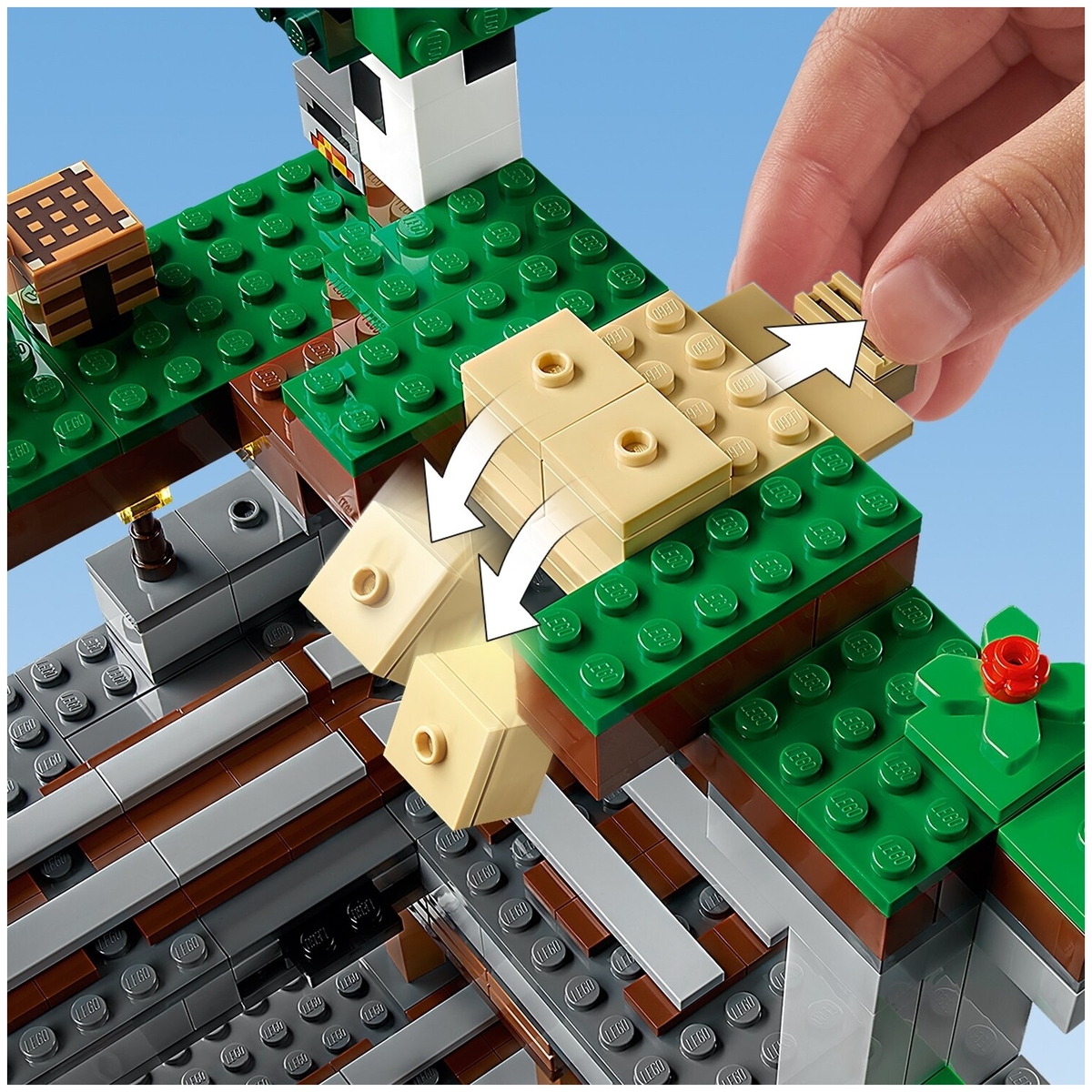 Конструктор LEGO 21169 Minecraft Первое приключение Казахстан