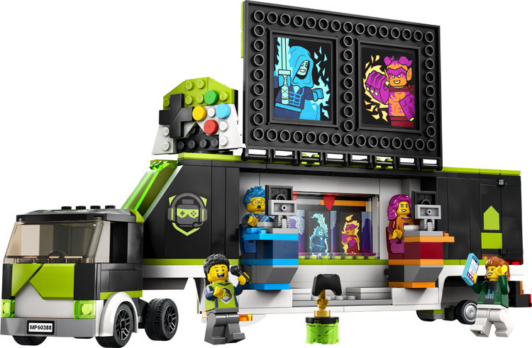 Конструктор LEGO 60388 Город Фургон для видео игр