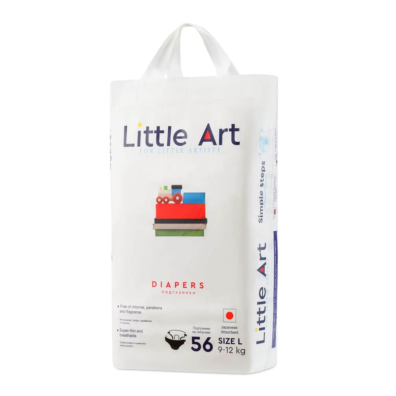 Фото Подгузники Little Art размер L 9-12 кг 56шт. CD-L56