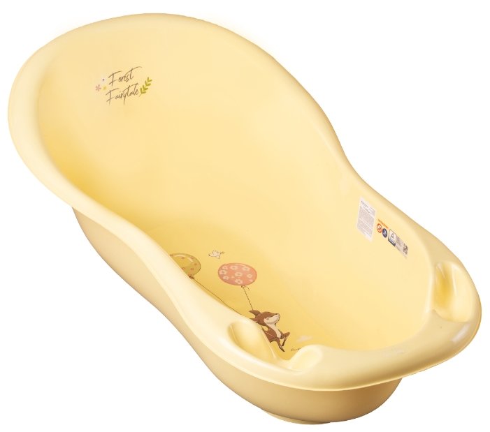 Детская ванночка Tega 102см ЛЕСНАЯ СКАЗКА light yellow FF-005-109