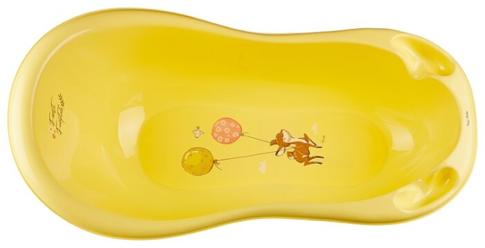 картинка Детская ванночка Tega 102см ЛЕСНАЯ СКАЗКА light yellow FF-005-109 от магазина 1.kz