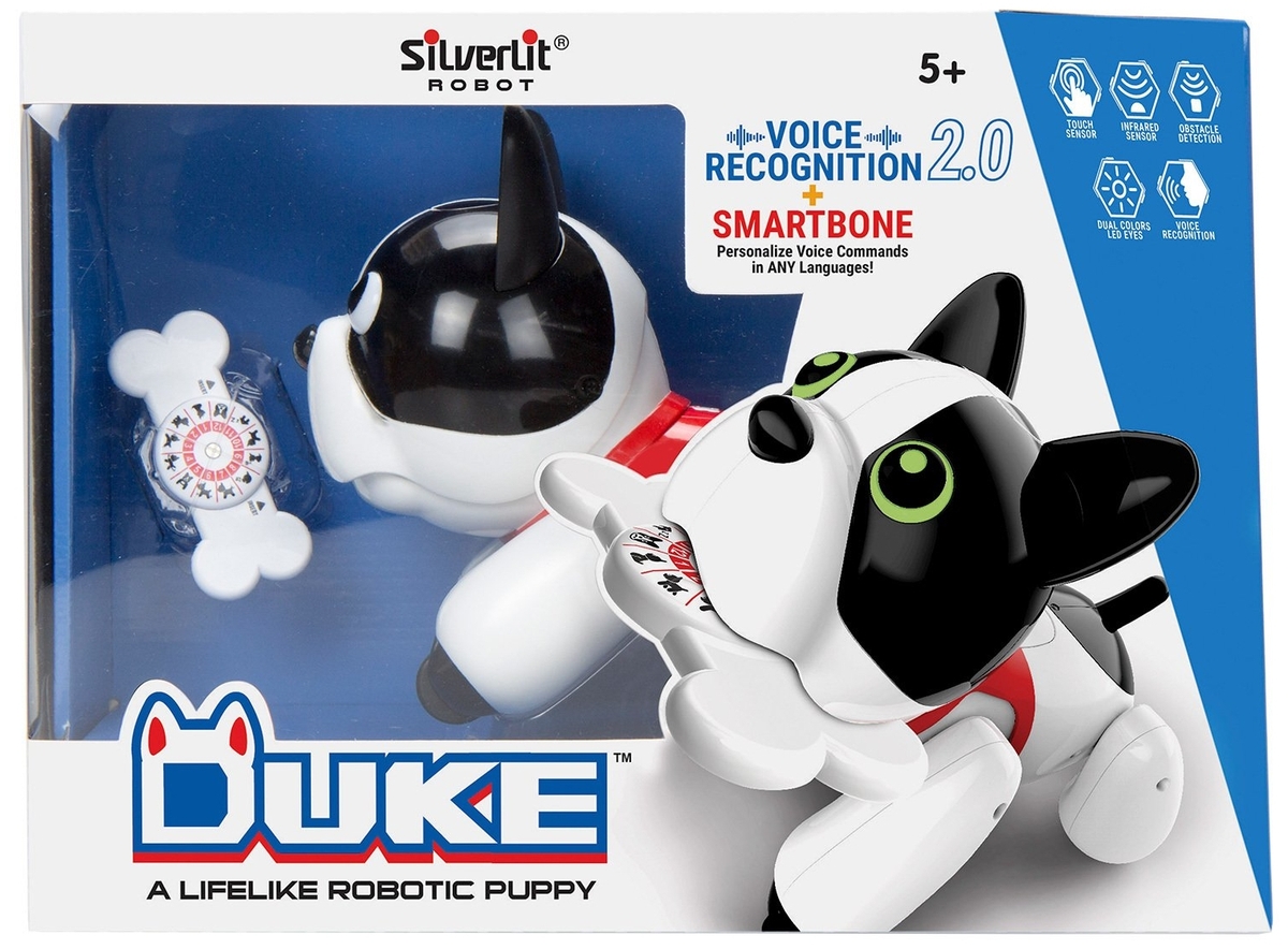 Купить Робот Silverlit Собака робот Дюк 88557