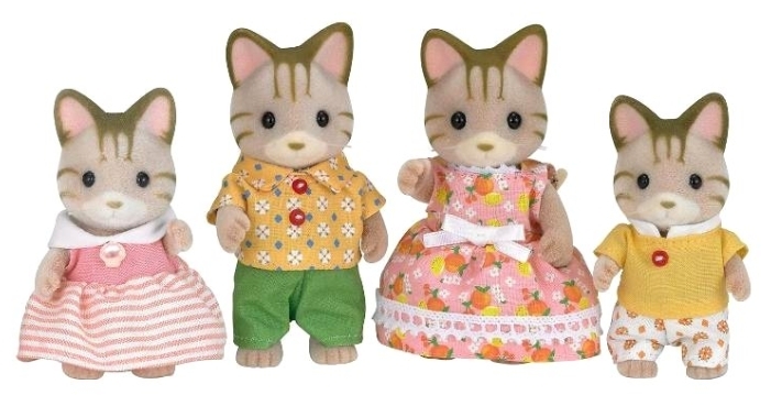 Игровой набор Sylvanian Families &amp;amp;quot;Семья Полосатых Кошек&amp;amp;quot; 5180