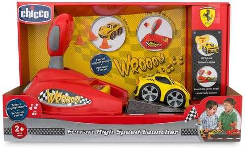 Игровой набор CHICCO Ferrari Launcher (пусковая установка+машинка) 2г+ 00009565000000 Казахстан