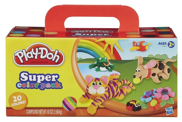 Купить Игровой набор HASBRO PLAY-DOH из 20 баночек A7924