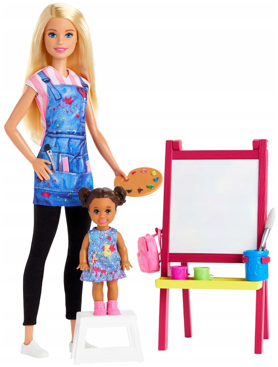 Игровой набор BARBIE Кем стать? Учитель рисования GJM290