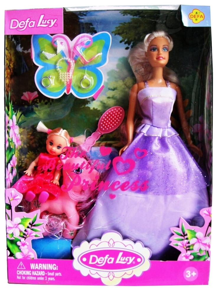 Цена Кукла Defa Lucy 8077 Набор кукол с пони
