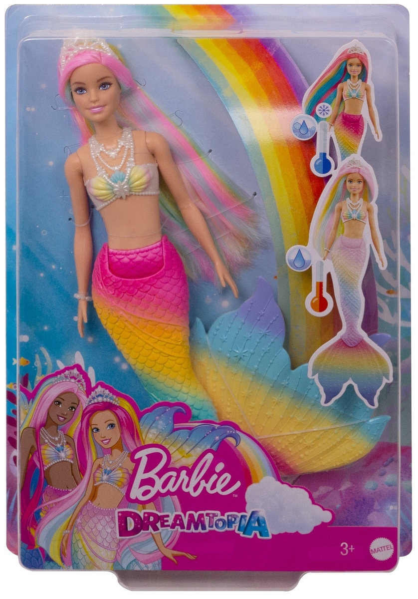 Кукла BARBIE Dreamtopia Мерцающая русалочка GTF890 заказать