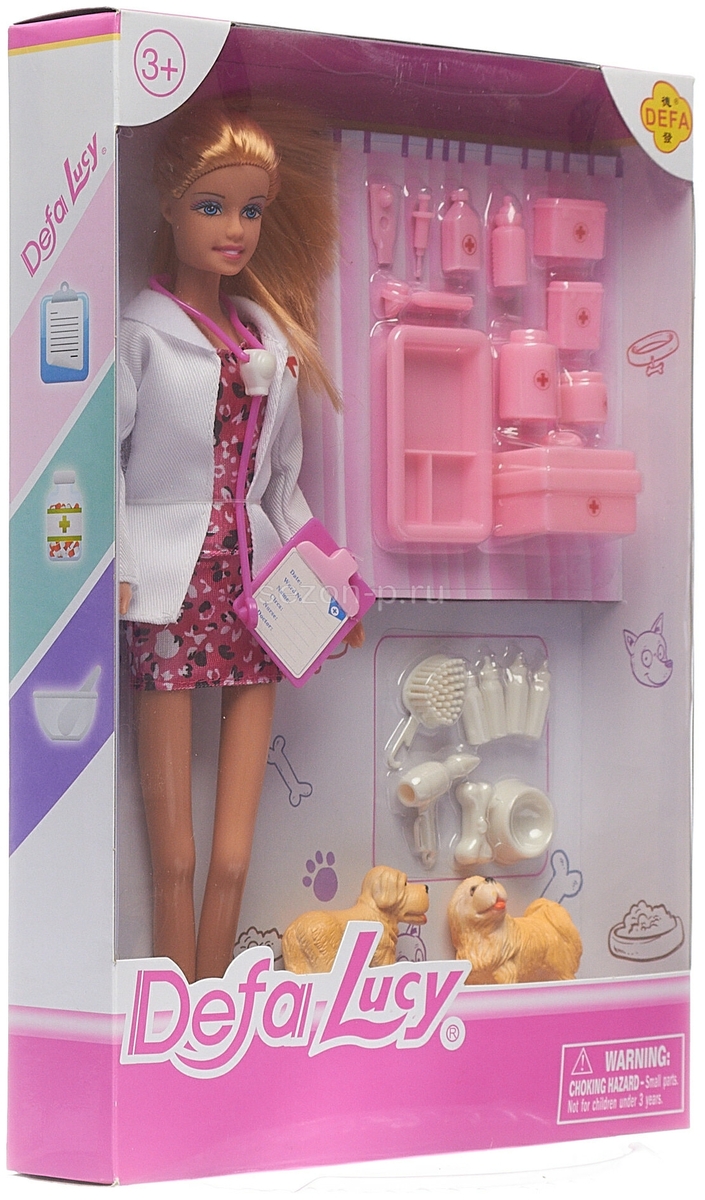 Картинка Кукла Defa Lucy 8346A Люси (29см) серия &amp;amp;quot;Доктор&amp;amp;quot;