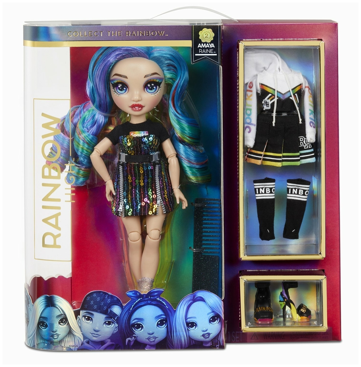 Цена Кукла Rainbow High Fashion Doll Rainbow 572138