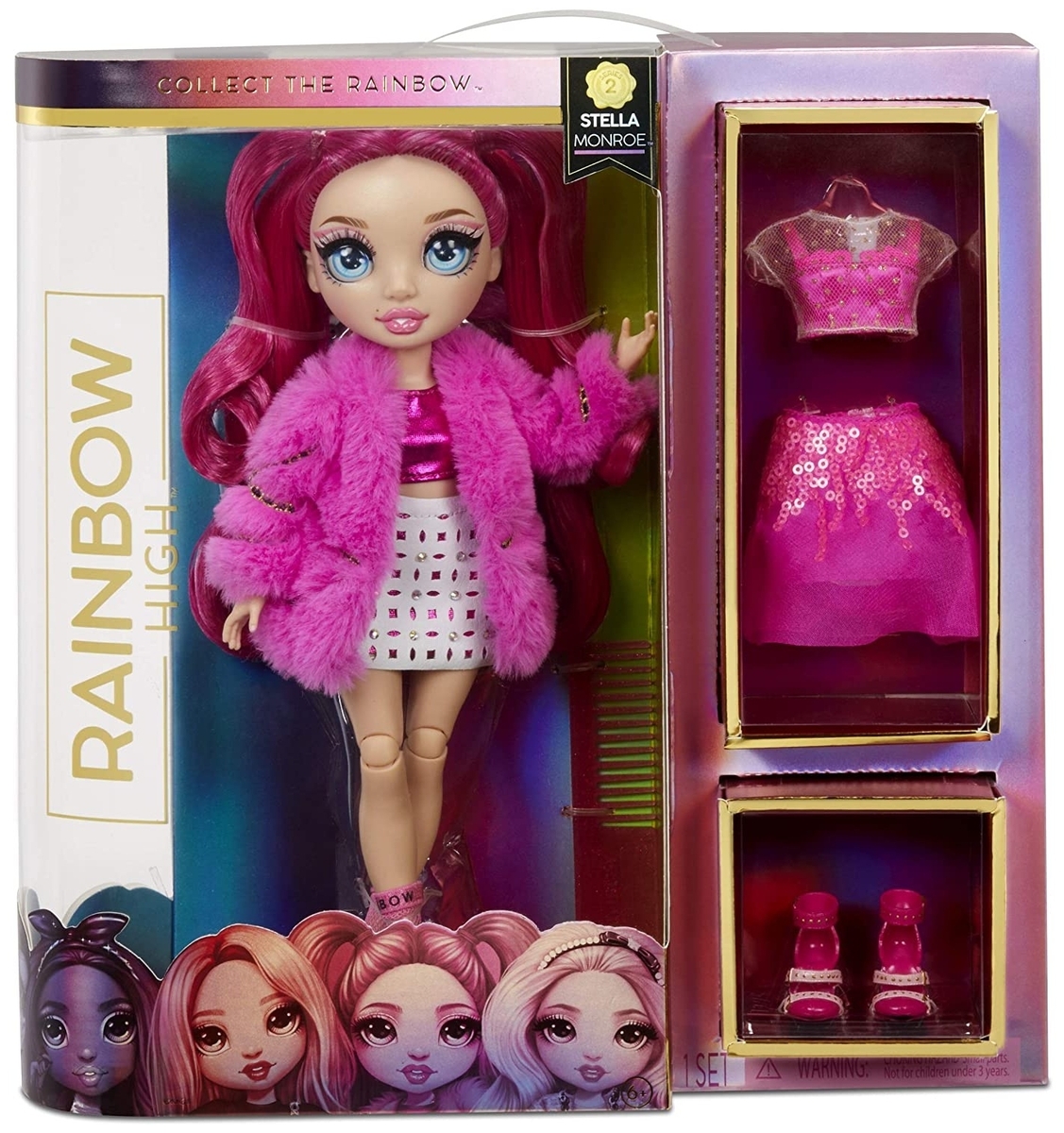 Картинка Кукла Rainbow High Fashion Doll- Fuchsia 572121