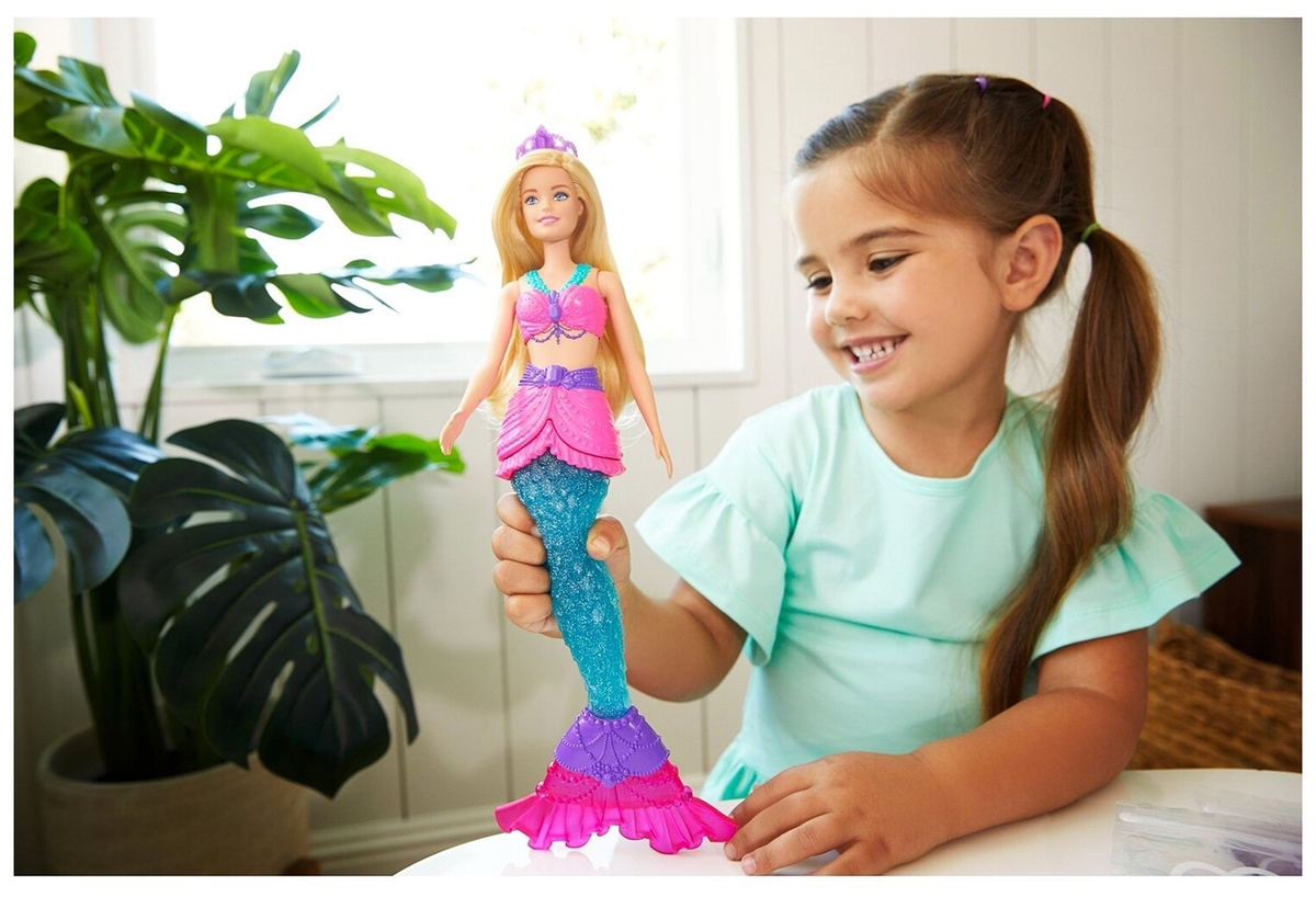 Кукла BARBIE GKT75 BRB русалочка &amp;amp;quot;Barbie Dreamtopia Невероятные цвета&amp;amp;quot; заказать