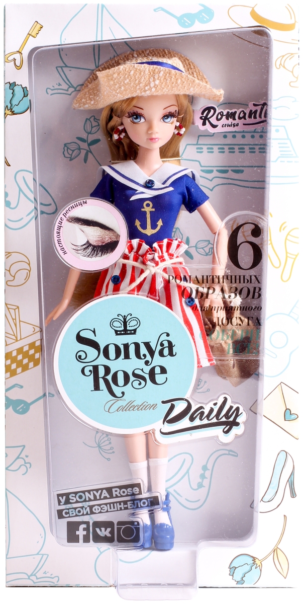 Картинка Кукла SONYA Rose серия &amp;amp;quot;Daily collection&amp;amp;quot; Круиз SRR004