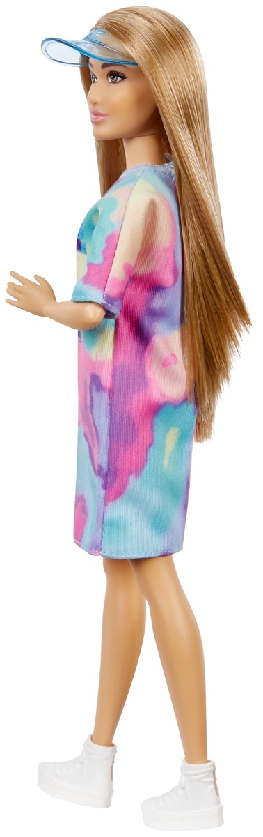 Фотография Кукла BARBIE Игра с модой, в ярком платье GRB510