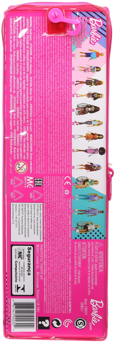 Кукла BARBIE Игра с модой, в ярком платье GRB510 Казахстан