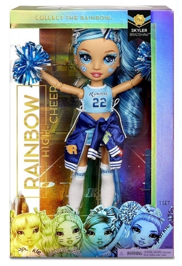 Картинка Кукла Rainbow High Cheer Doll- Skyler Bradshaw (Blue) 572077