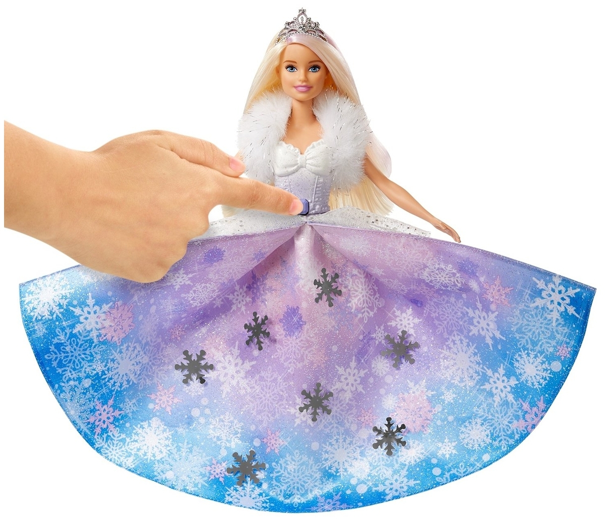 Цена Кукла BARBIE GKH26 Снежная принцесса