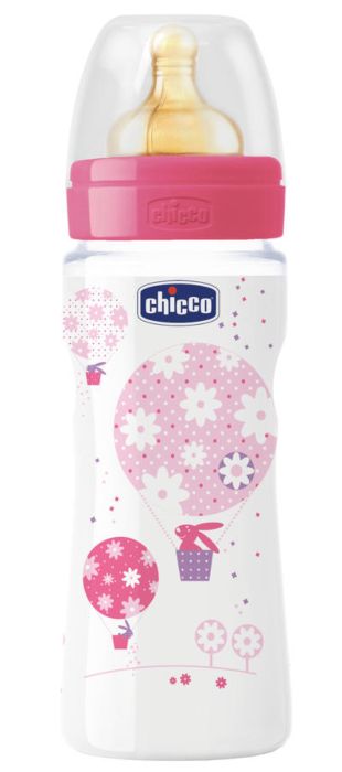 Бутылочка CHICCO 00020634100050 Well Being латекс 330мл для каш