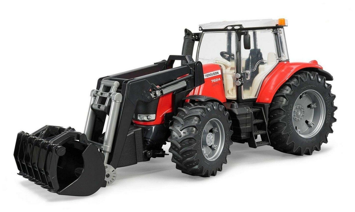 Трактор BRUDER Massey Ferguson 7600 с погрузчиком 03-047