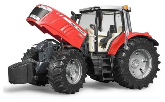 Машинка BRUDER Трактор Massey Ferguson 7600 03-046 Казахстан