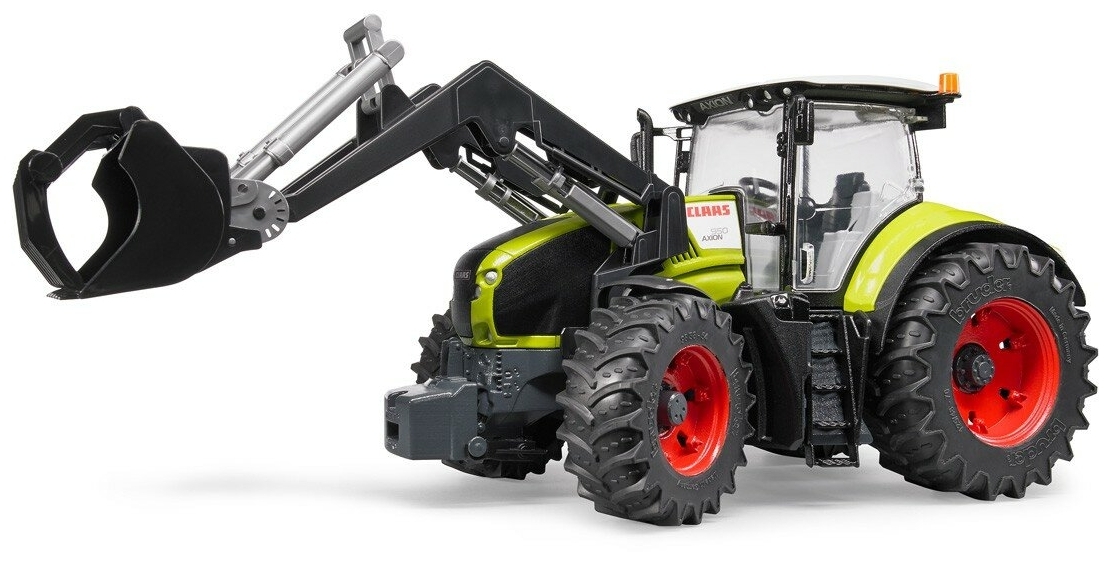 Фото Трактор BRUDER Claas Axion 950 c погрузчиком 03-013