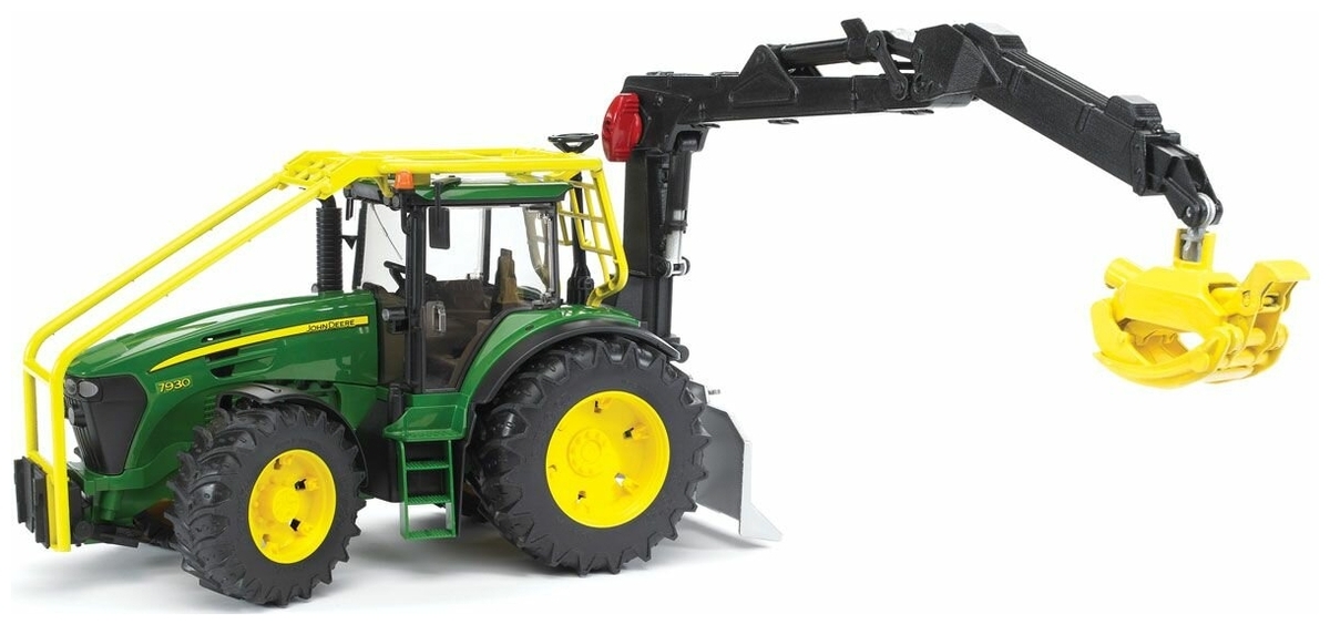 Фотография Трактор BRUDER John Deere 7930 с ковшом 03-051