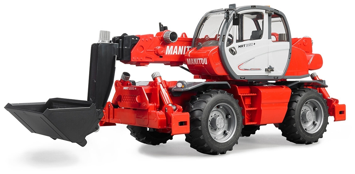 Цена Машинка BRUDER Погрузчик колесный Manitou MRT 2150 с телескопическим ковшом 02-129