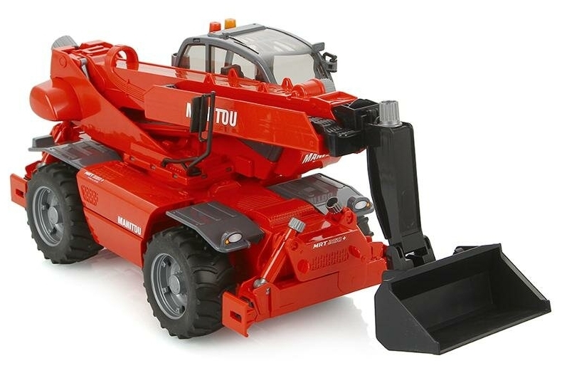 Купить Машинка BRUDER Погрузчик колесный Manitou MRT 2150 с телескопическим ковшом 02-129