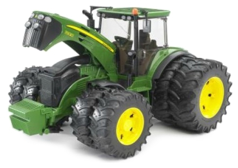 Фото Трактор BRUDER John Deere 7930 с двойными колёсами 03-052