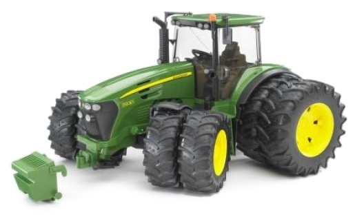 Фотография Трактор BRUDER John Deere 7930 с двойными колёсами 03-052