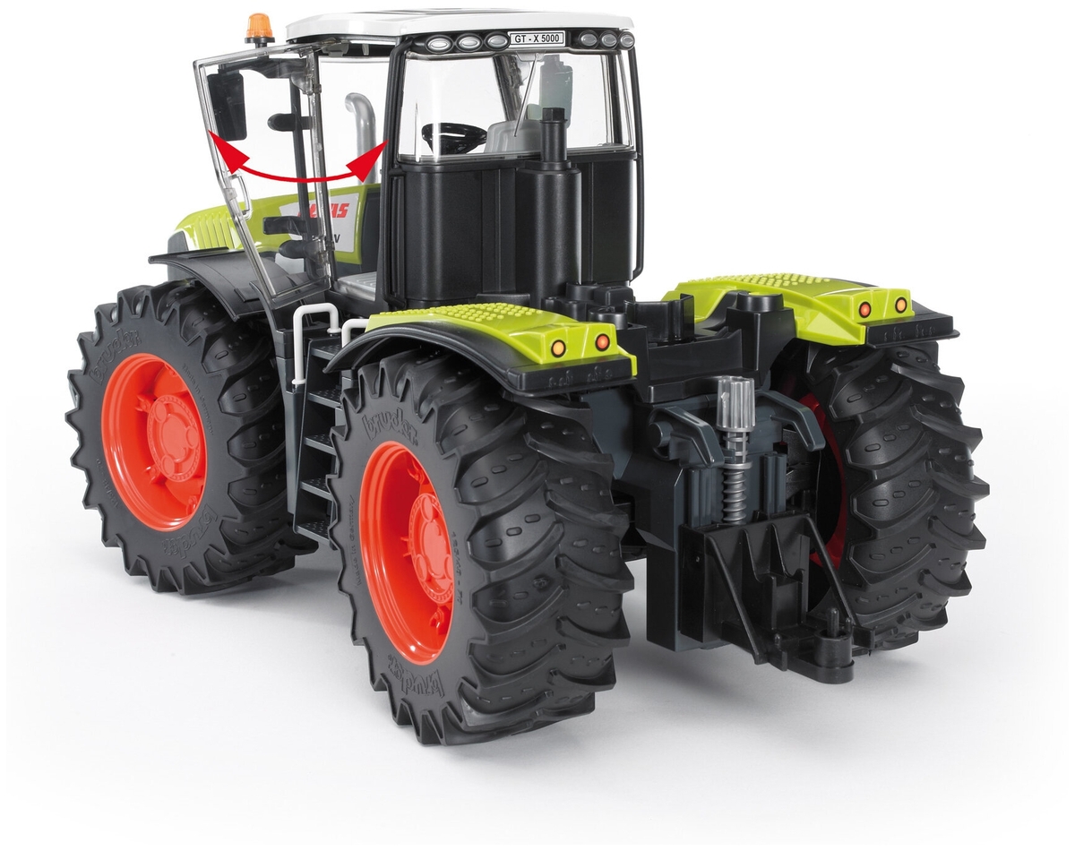 Картинка Трактор BRUDER Claas Xerion 5000 с поворачивающейся кабиной 03-015