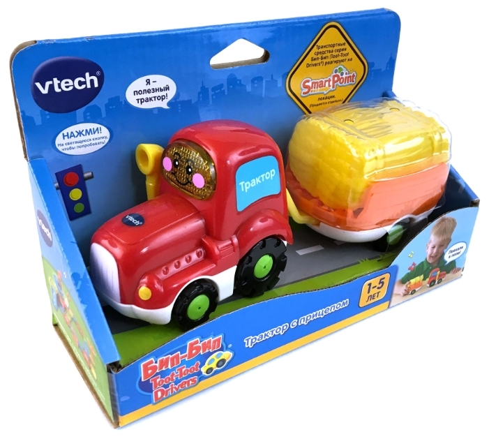 Фото Машинка Vtech 80-151326 Большая пожарная машина