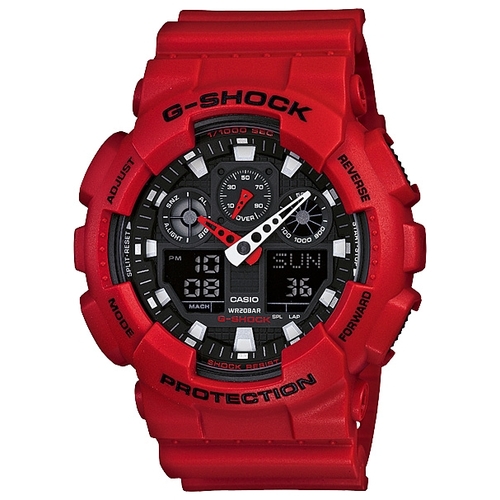 Фото Часы наручные CASIO G-SHOCK CASIO GA-100B-4A