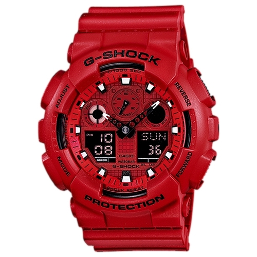 Фото Часы наручные CASIO G-SHOCK CASIO GA-100C-4A