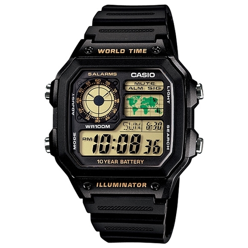 Фото Часы наручные CASIO AE-1200WH-1B