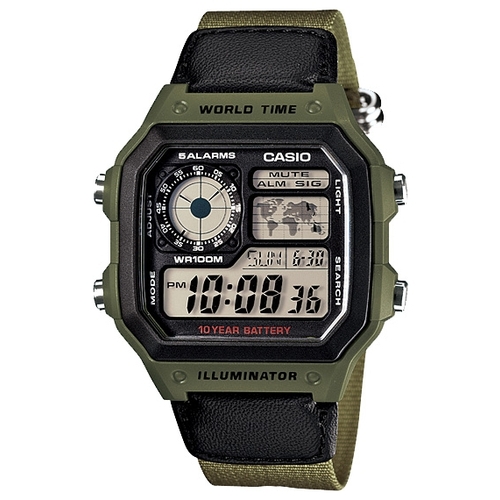 Фото Часы наручные CASIO AE-1200WHB-3B