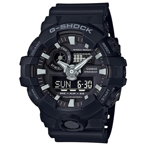 Фото Часы наручные CASIO G-SHOCK CASIO GA-700-1B