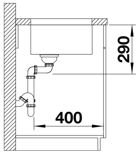 Купить Кухонная мойка BLANCO Andano 700-U (522971)