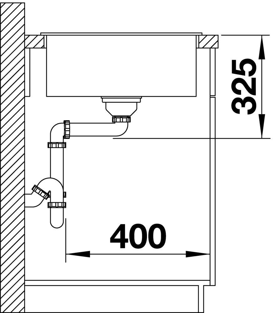 Картинка Кухонная мойка BLANCO Zia XL 6 S compact антрацит (523273)