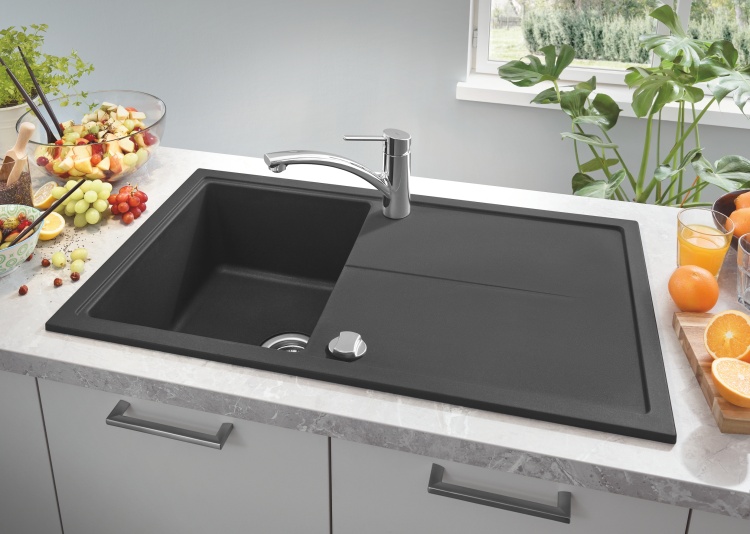 Фотография Кухонная мойка GROHE K400 Sink 50 -C 86/50 1.0 rev (31640AP0)
