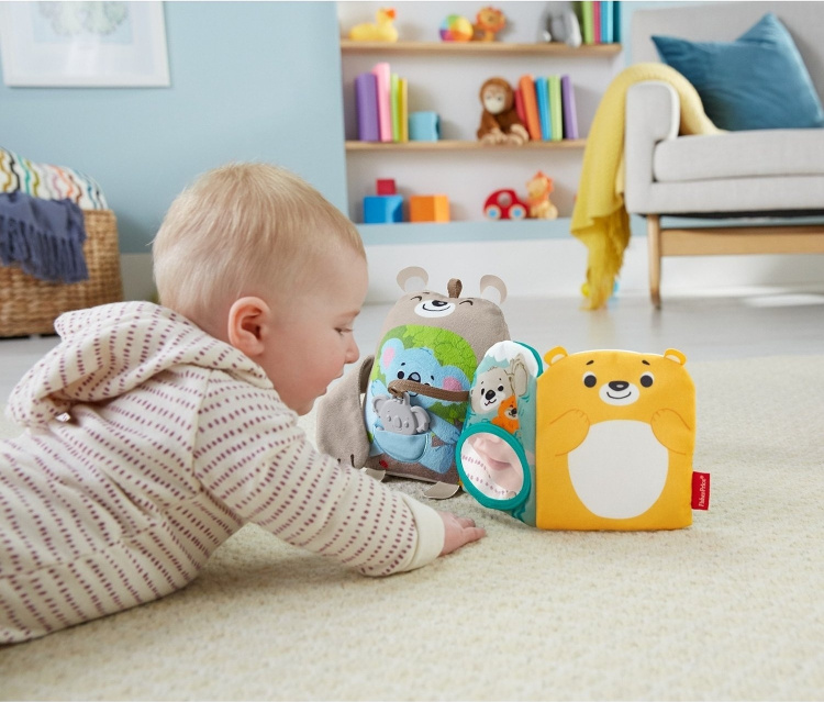 Фотография Развивающая игрушка Fisher Price Книга обучающая мягкая GJD370