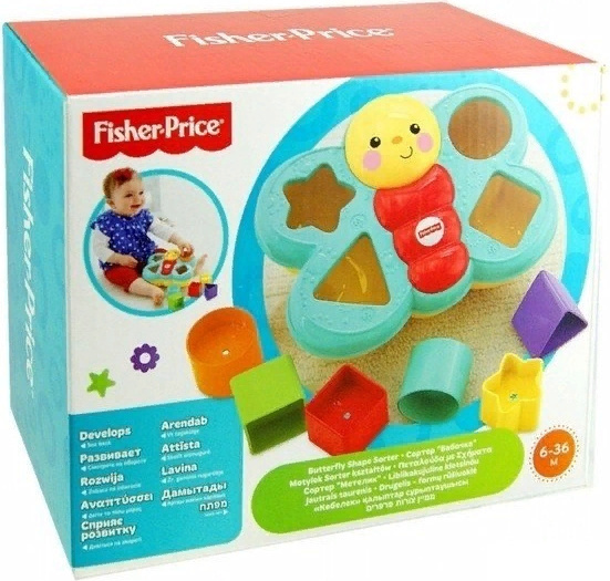 Фотография Развивающая игрушка Fisher Price CDC22 Сортёр &amp;amp;quot;Бабочка&amp;amp;quot;