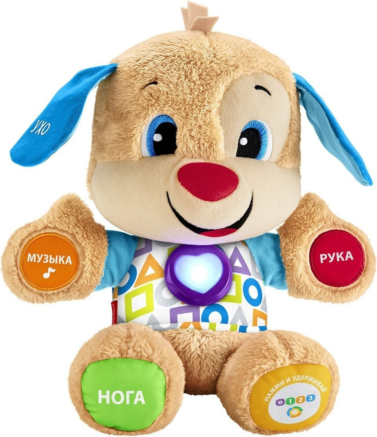 Развивающая игрушка Fisher Price Ученый Щенок &amp;amp;quot;Первые слова&amp;amp;quot; FPN77