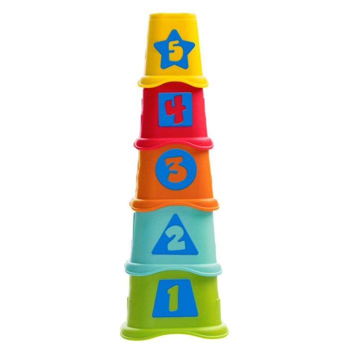 Развивающая игрушка CHICCO Пирамидка Stacking Cups 6м+ 00009373000000