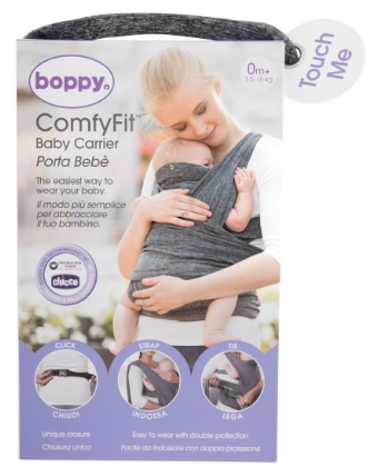 картинка Переноска-слинг CHICCO Boppy Comfyfit grey от магазина 1.kz