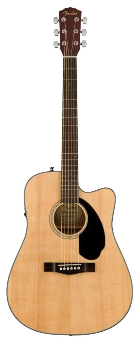 Гитара акустическая FENDER CD-60SCE Dreadnought Walnut Fingerboard Black (097-0113-006)