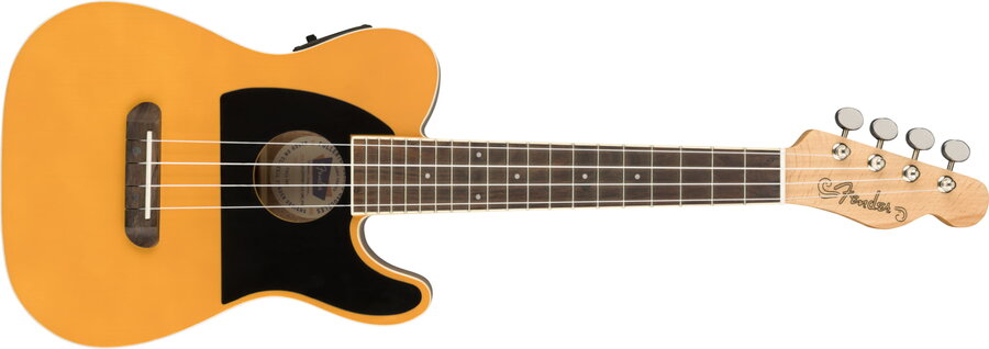 Укулеле FENDER Fullerton Tele® Uke Butterscotch Blonde (097-1653-050)